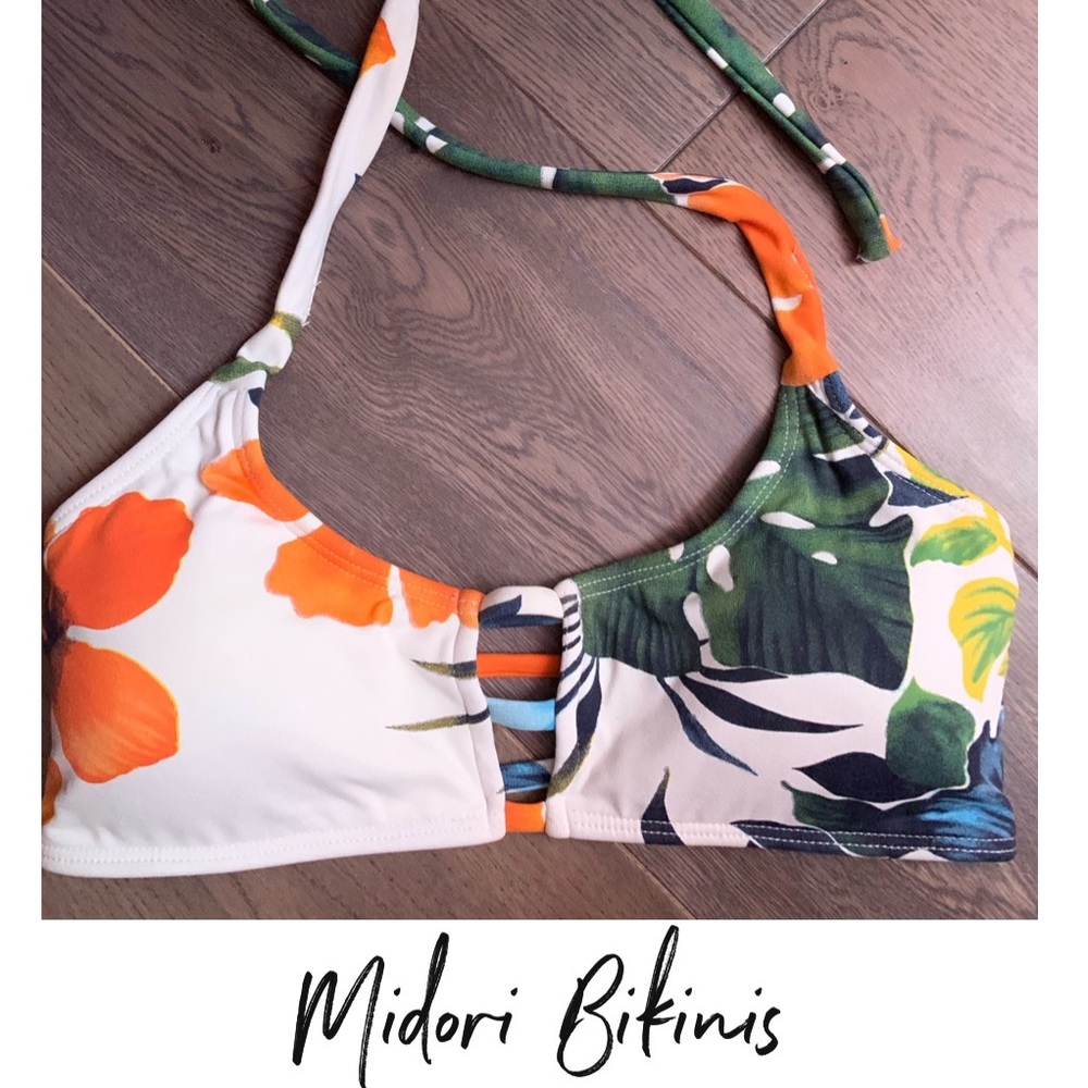 Like New: Midori Mau Loa Top in Honey Hibiscus